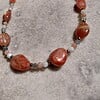 Sun & Moon: ketting met grote zonnestenen en meerkleurige maansteen