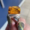 Zilveren ring met Baltische Amber – 925 zilver