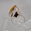 Zilveren ring met Baltische Amber – 925 zilver