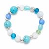 Aqua Glow handgemaakte armband