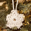 Beige sterhanger – handgemaakt kerstdecoratie