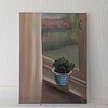 Flower by the window