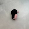 Gehaakte mini-mol – handgemaakt klein knuffeltje van katoen