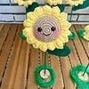 Gehaakte zonnebloemen