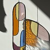 Glas in lood paneel