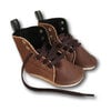 Handgemaakte babyschoentjes- leren slofjes- James Brown
