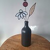 Handgemaakte glas in lood bloemen