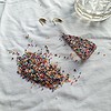 Handgemaakte kleurrijke kralenoorbellen – unieke brick stitch oorbellen van Miyuki kralen