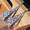 Handgemaakte kleurrijke kralenoorbellen – unieke brick stitch oorbellen van Miyuki kralen