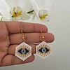 Handgemaakte sieraden van Miyuki-kraaltjes: geometrisch ontwerp, lichtgewicht Japanse kraaltjes