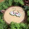 Herfst boek oorbellen