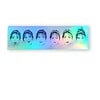 Holografische Sticker Portraits