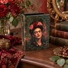 Houten sieradendoos in boekvorm ‘Frida Kahlo II’