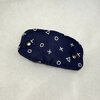 Kabelhouder set van 5 Blauw/neutraal – genaaide kabel organizer van reststof