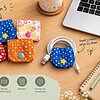 Kabelhouder set van 5 diverse kleuren – genaaide kabel organizer van reststof