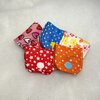 Kabelhouder set van 5 diverse kleuren – genaaide kabel organizer van reststof