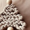 Kerstboom van macramé – handgemaakte kerstdecoratie