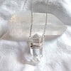Ketting dubbeleinder bergkristal
