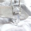 Ketting dubbeleinder bergkristal