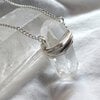 Ketting dubbeleinder bergkristal