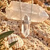 Ketting dubbeleinder bergkristal
