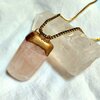Ketting roze (mangano-) calciet