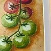 Schilderij tomaten waterverf