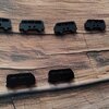 set VW bus knoopjes zwart