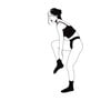 Stickerset (4) Girls, Girls, Girls