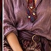Stropdas ketting Tie necklace Stropdas met ketting en broche meerkleurig
