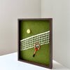Tennis fun - wandkunst in wol