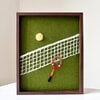 Tennis fun - wandkunst in wol