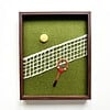 Tennis fun - wandkunst in wol
