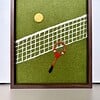 Tennis fun - wandkunst in wol