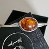 Zilveren 925 armband met Baltische Amber – uniek sieraad uit Polen