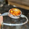 Zilveren 925 armband met Baltische Amber – uniek sieraad uit Polen