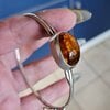 Zilveren 925 armband met Baltische Amber – uniek sieraad uit Polen