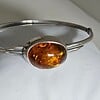 Zilveren 925 armband met Baltische Amber – uniek sieraad uit Polen
