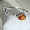 Zilveren 925 armband met Baltische Amber – uniek sieraad uit Polen