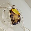 ✨ Zilveren 925 Ketting met Baltische Amber – Uniek Sieraad