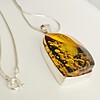 ✨ Zilveren 925 Ketting met Baltische Amber – Uniek Sieraad