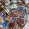 Ancient Treasures & Bohemian Soul, artistieke oorbellen met keramische hangers