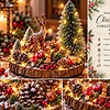 Betoverd Kerstbos – Handgemaakt Kersttafereel met Hert & Verlichting