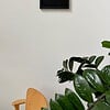 Black Garden – Uniek handgemaakt wollen wandkunstwerk