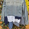 Boho Lace Denim Jacket – One of a Kind