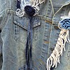 Boho Lace Denim Jacket – One of a Kind