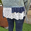 Boho Lace Denim Jacket – One of a Kind