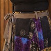 Boho Patchwork Wrap Rok Paars ā 100% Katoen | Handmade in Nepal