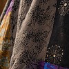 Boho Patchwork Wrap Rok Paars ā 100% Katoen | Handmade in Nepal