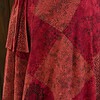 Boho Wrap Rok Rood â Patchwork Maxi Rok â 100% Katoen